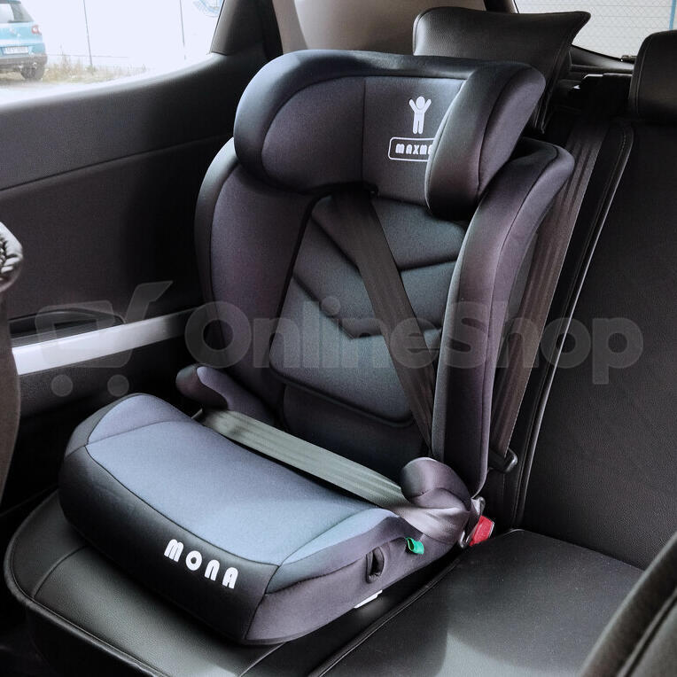Maxma Dětská autosedačka R129 SARAH ISOFIX černá/šedá