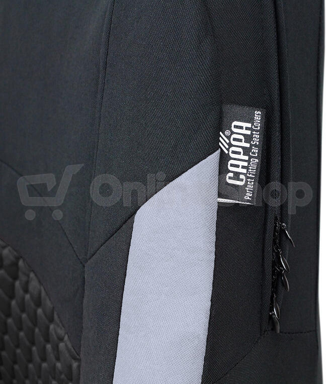 Cappa Autopotahy Perfetto OL Opel Astra černá/šedá 2M