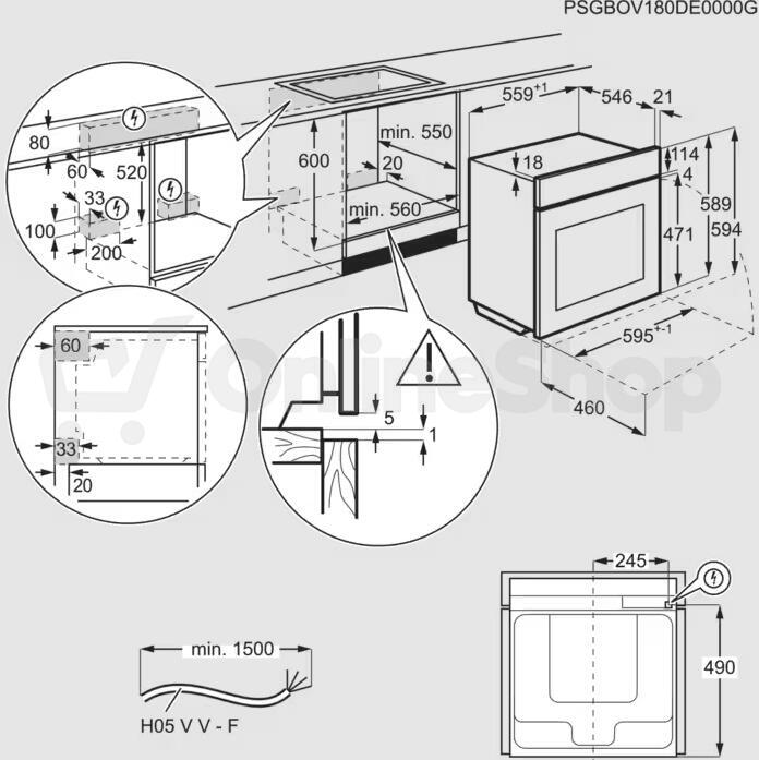 Trouba AEG 5000 SteamBake TA5PB53APB
