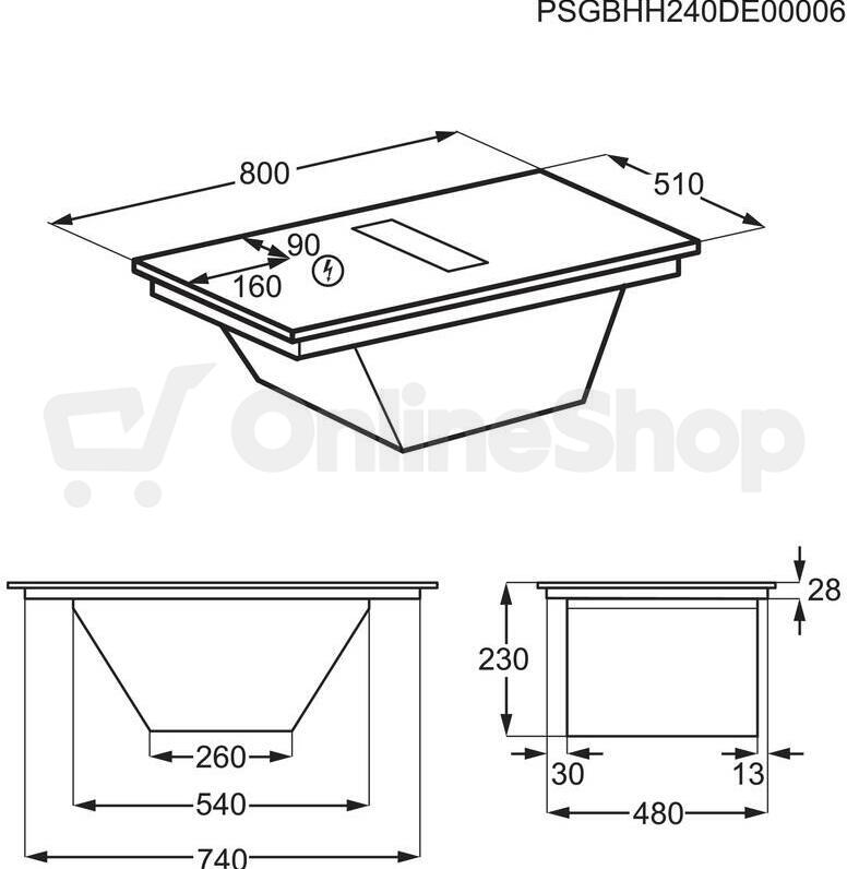 Indukční deska Electrolux XT Bridge ECC83410CT