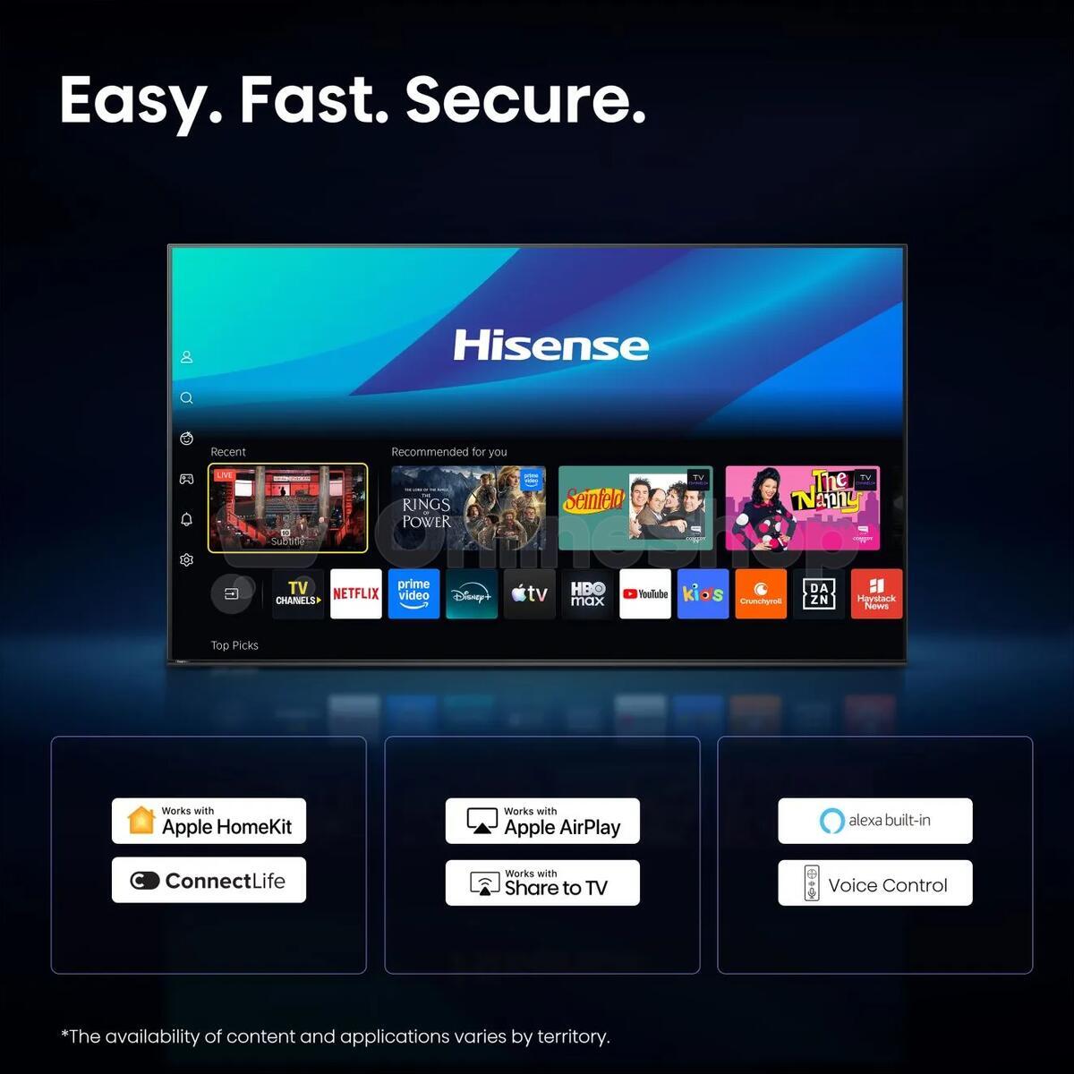 Hi-QLED Smart TV 4K Hisense 75E7S