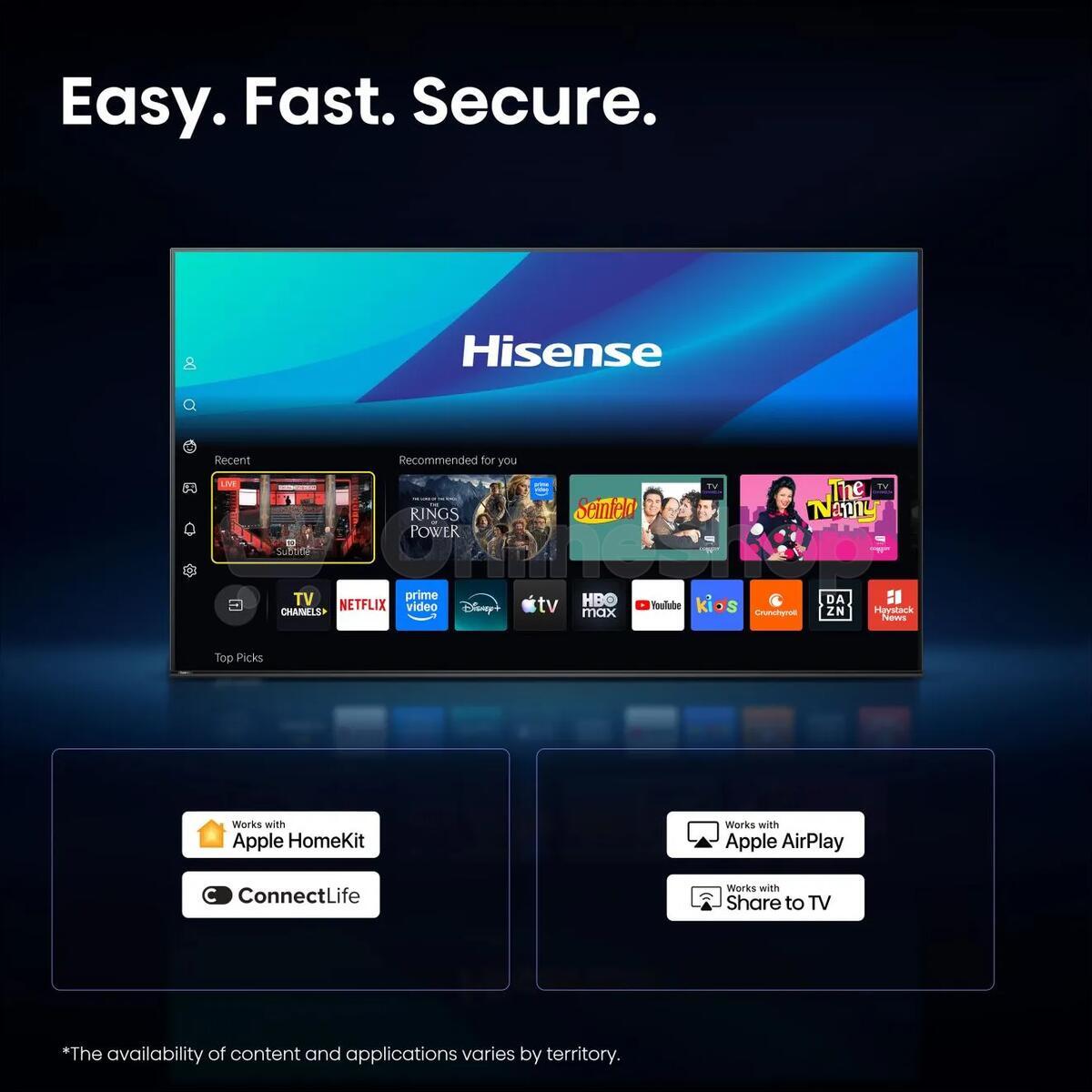 Hi-QLED Smart FHD TV Hisense 40A5S