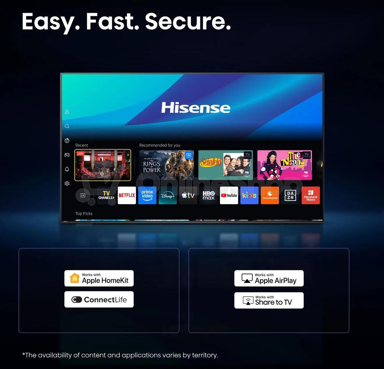 FHD Smart TV Hisense 32A4S
