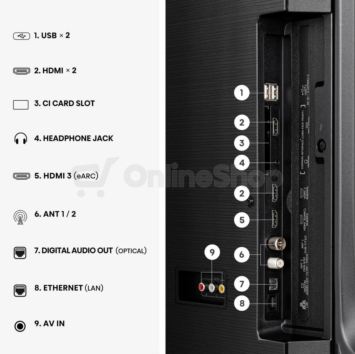 Hi-QLED Smart 4K TV Hisense 43E7S