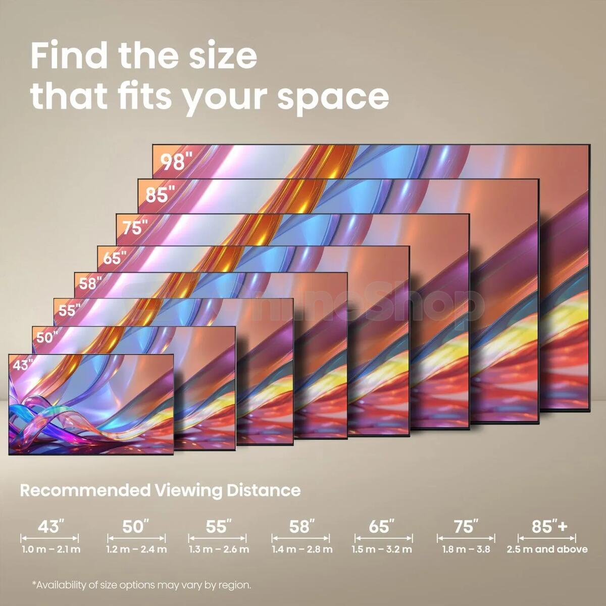 Hi-QLED Smart 4K TV Hisense 43E7S