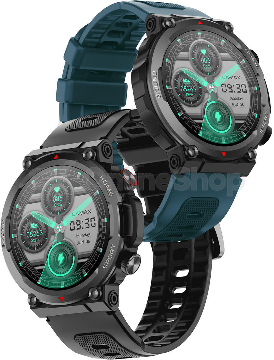 Chytré hodinky LAMAX Xplore Black