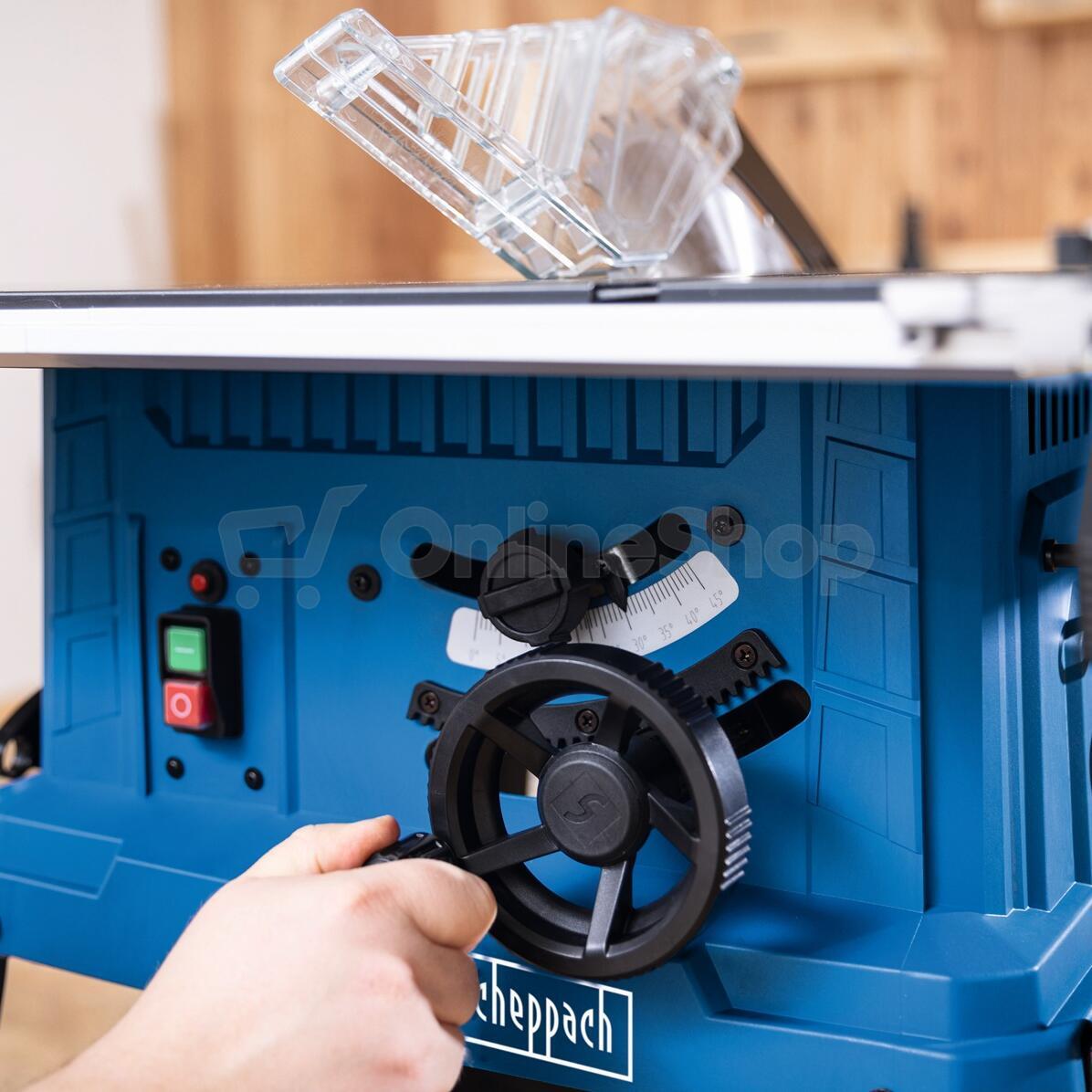 Stolní pila Scheppach HS 254, + kotouč pro jemné řezy
