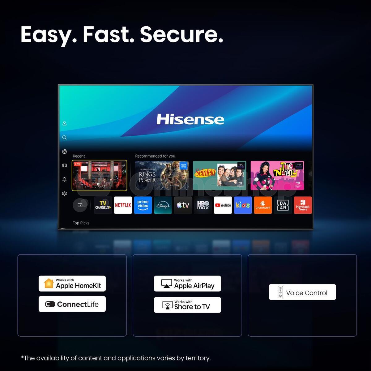 Hi-QLED Smart TV Hisense 75E7S PRO