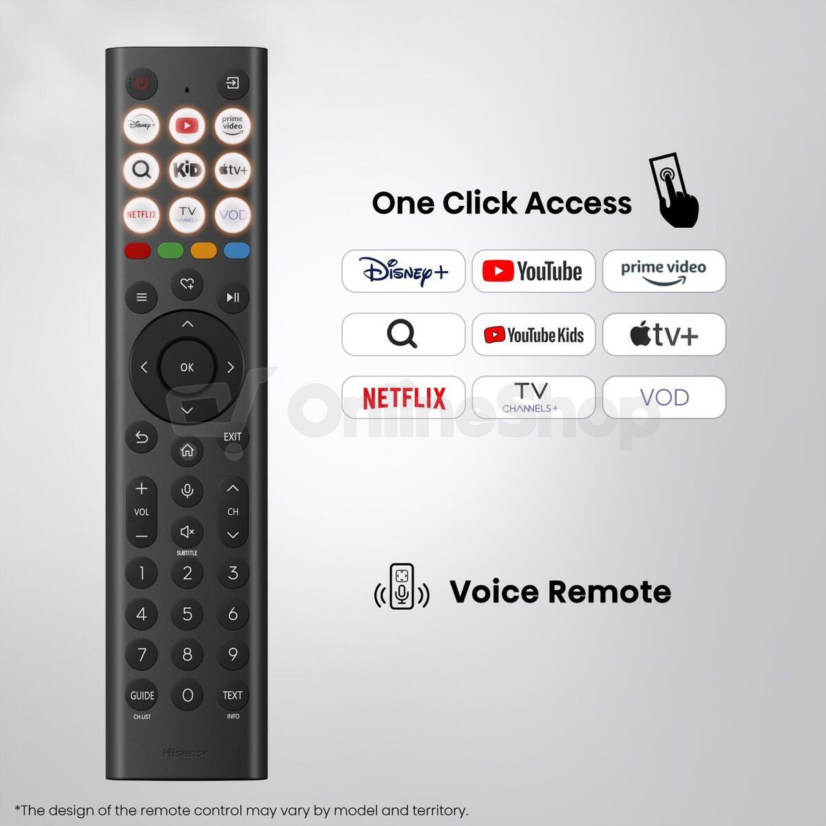 Hi-QLED Smart TV Hisense 43E7S PRO