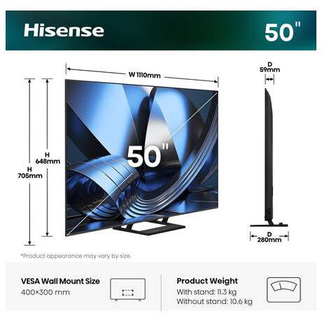 Hisense 50U7SE (foto 5)