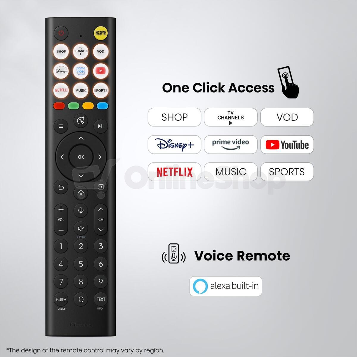ULED MiniLED TV Hisense 65E8S