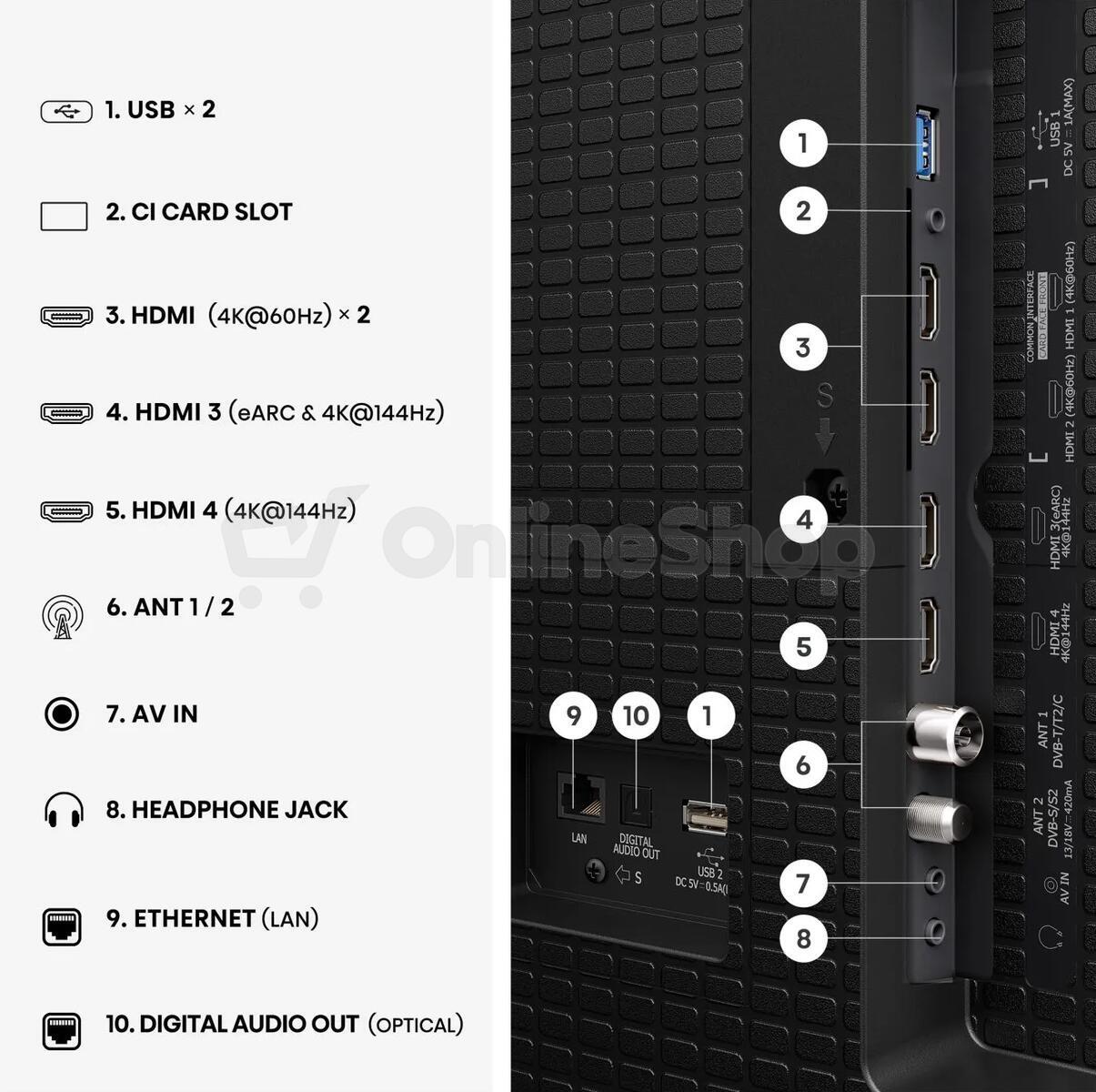 Hi-QLED Smart TV Hisense 100E7S PRO