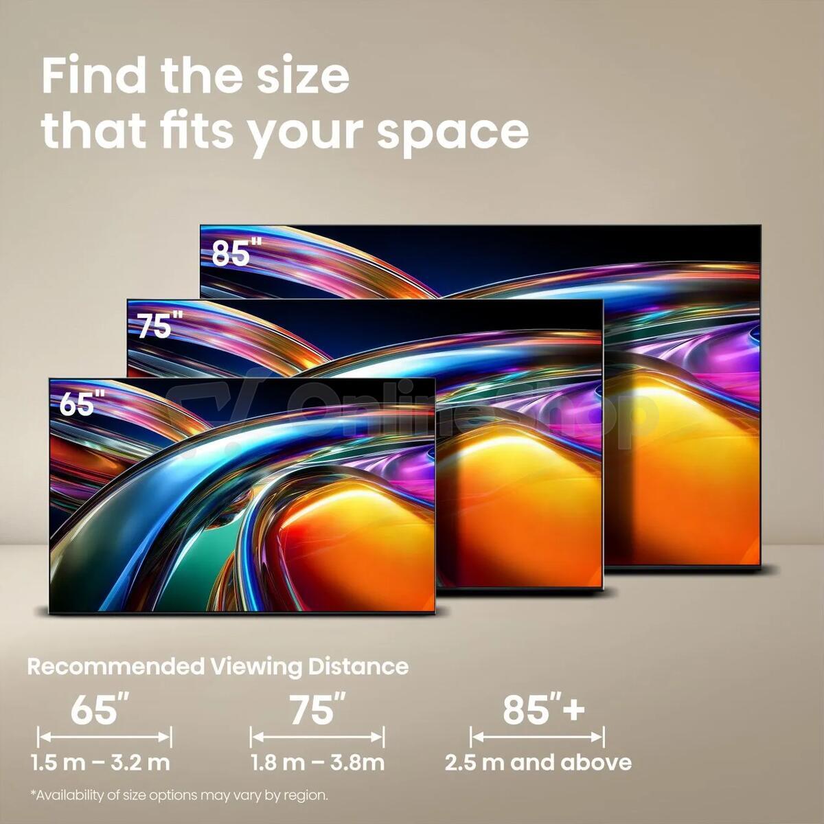 RGB MiniLED TV Hisense 75UR9S