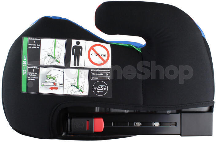 Walser Dětský podsedák ANDY ISOFIX modrá