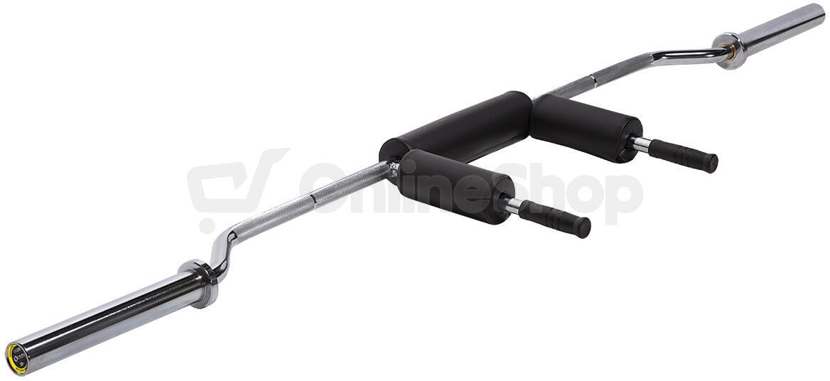 Squat bar HMS PREMIUM GOL320 220 cm x 50 mm
