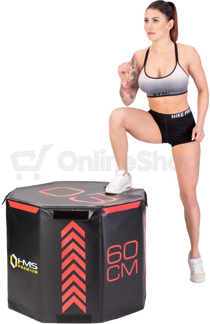 Sada osmihranných Plyo boxů HMS Premium PYOBS01