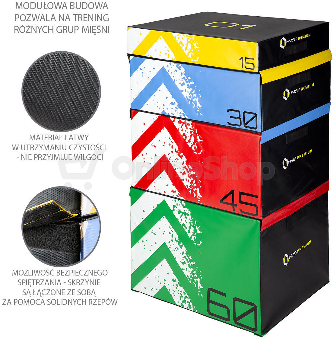 Sada Plyo boxů HMS Premium PYBS01