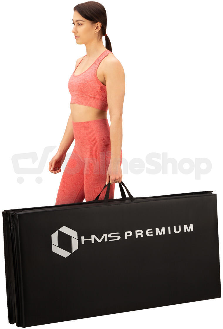 Skládací žíněnka HMS Premium MGS01 černá