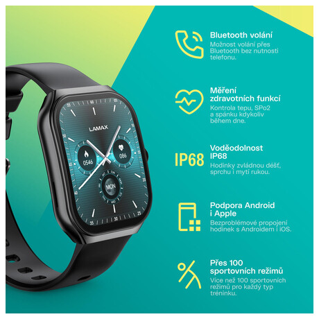 LAMAX Flow AMOLED Black (foto 7)