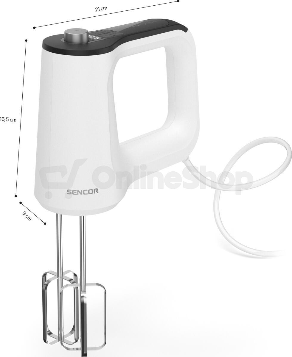 Ruční šlehač Sencor SHM 7950WH, bílý
