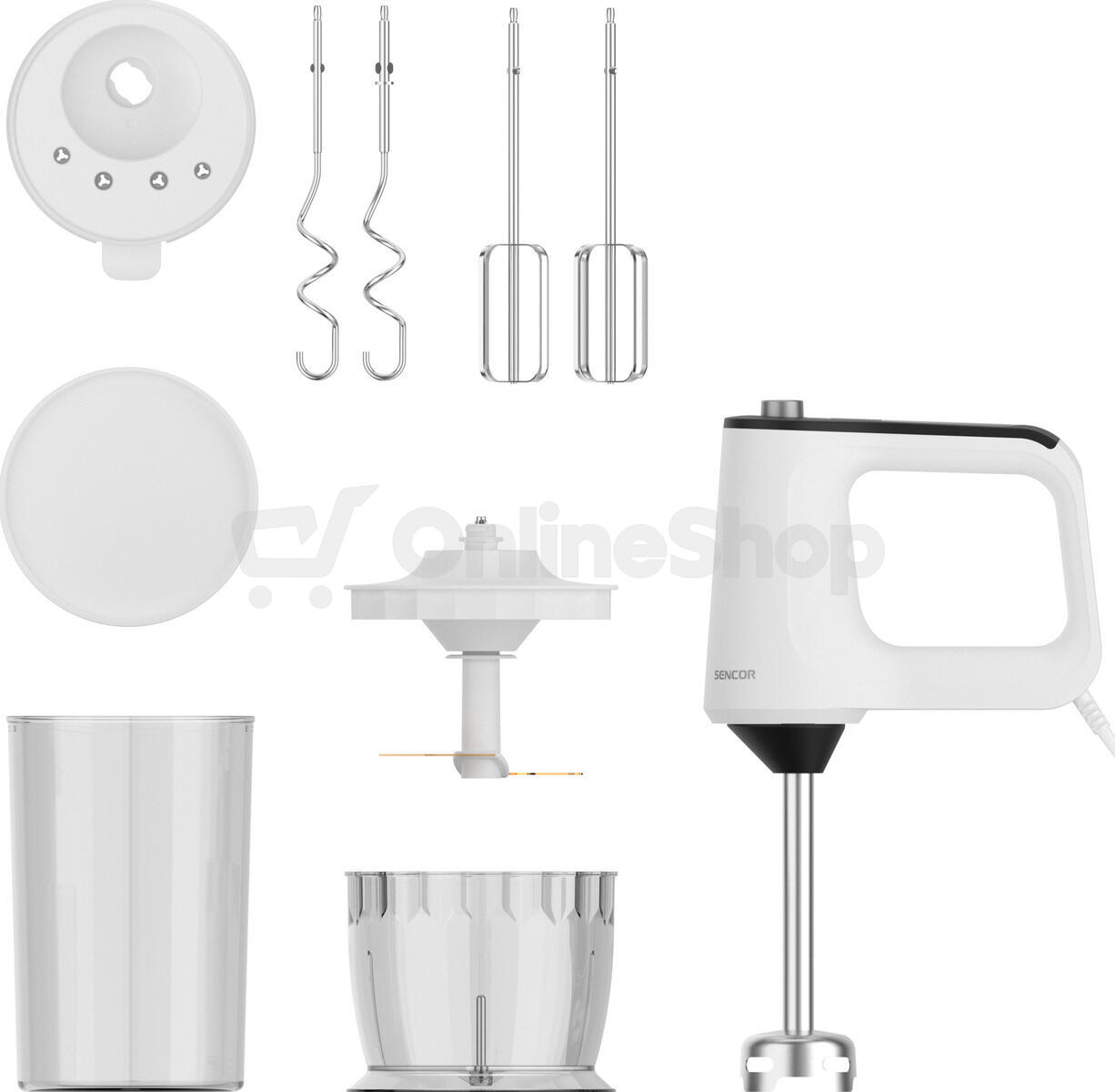 Ruční šlehač Sencor SHM 7950WH, bílý
