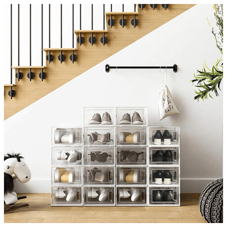 Botník, plast, bílá, ABO-E1008 WT Autronic