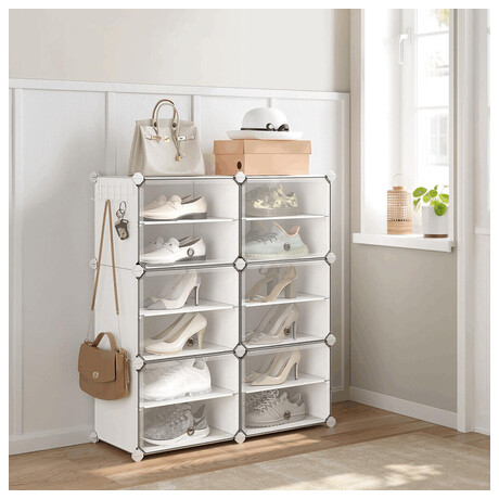 Botník, plast, bílá, ABO-E1033 WT Autronic