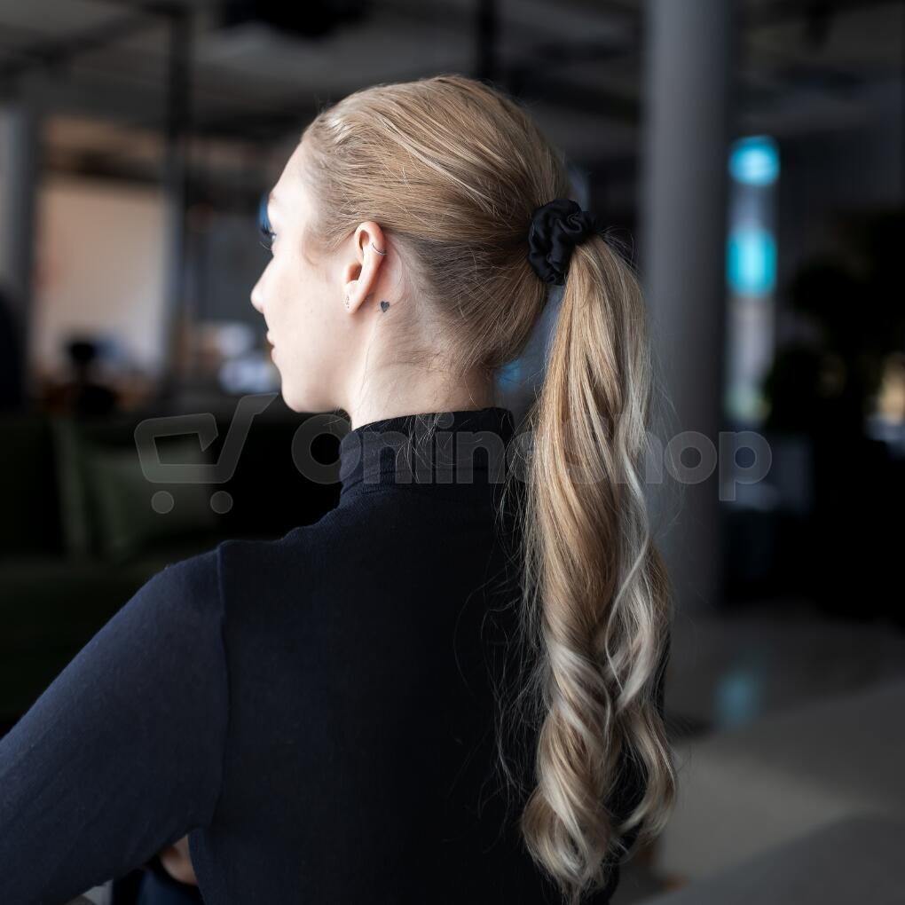 Hedvábné gumičky HEDDA Mallys černá duo