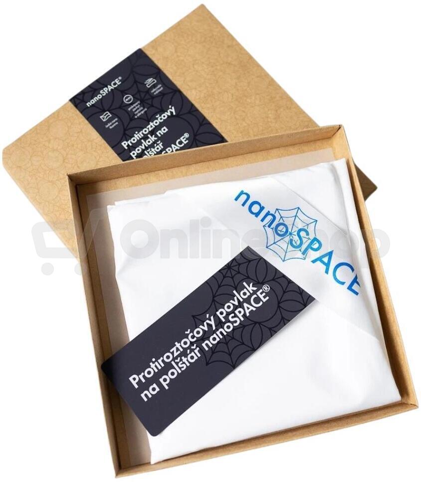 Sada 2 ks protiroztočových povlaků nanoSPACE na polštář 40 x 40 cm