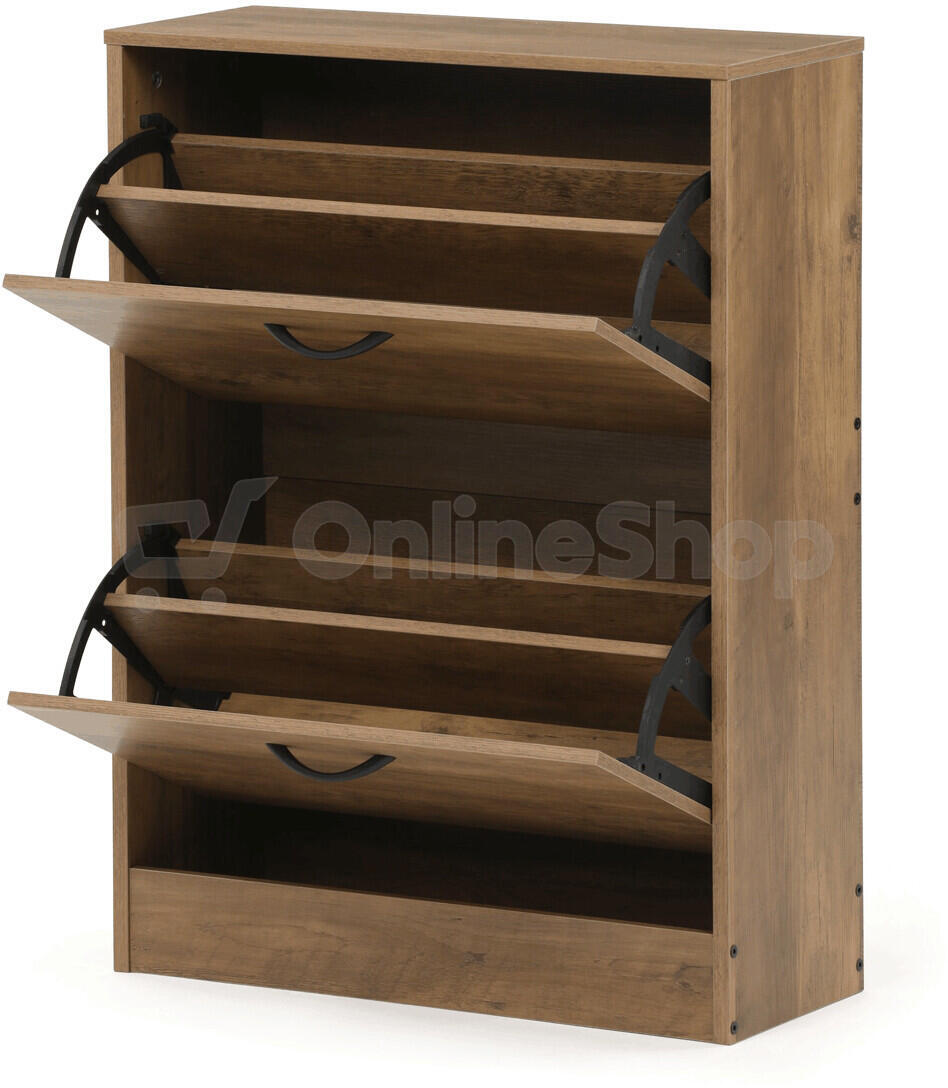 Botník, mdf, hnědá, ABO-G1014 ELM Autronic