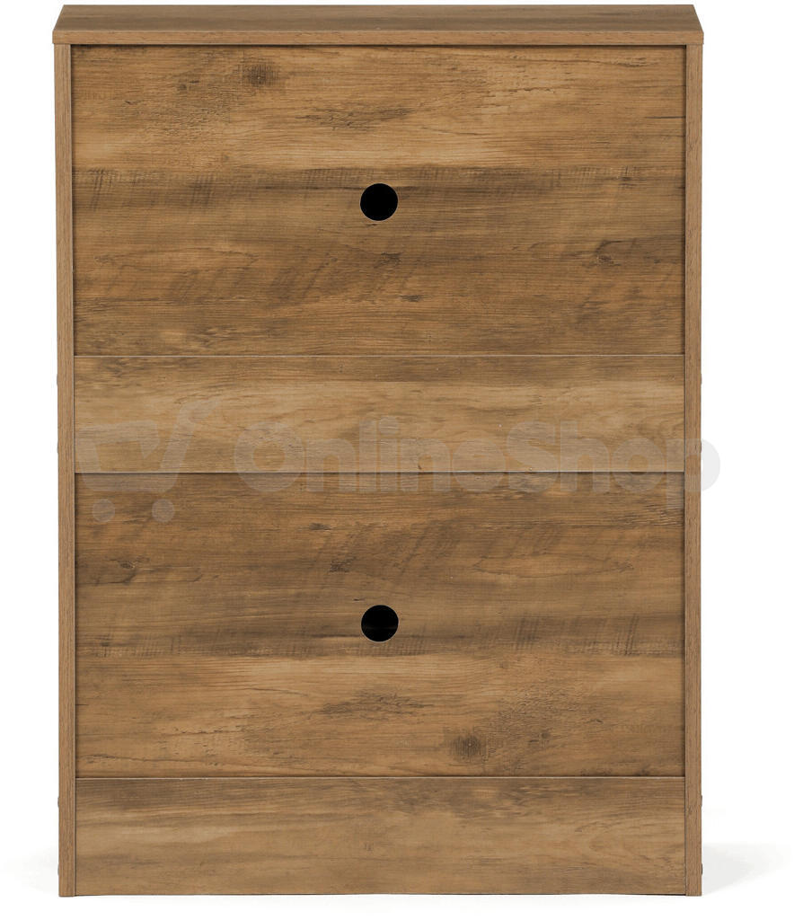 Botník, mdf, hnědá, ABO-G1014 ELM Autronic