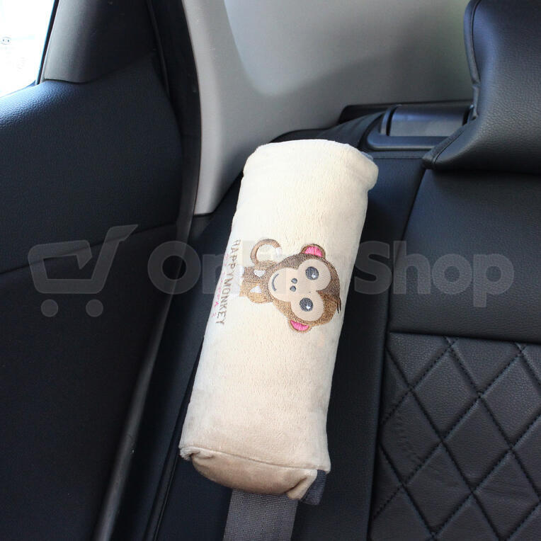 Cappa Cestovní polštářek na pás HAPPY MONKEY béžový