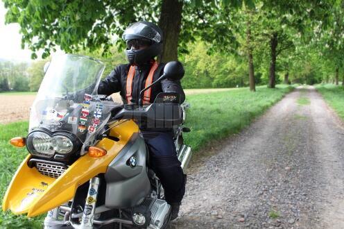 Cappa Racing Popruhy reflexní oranžové