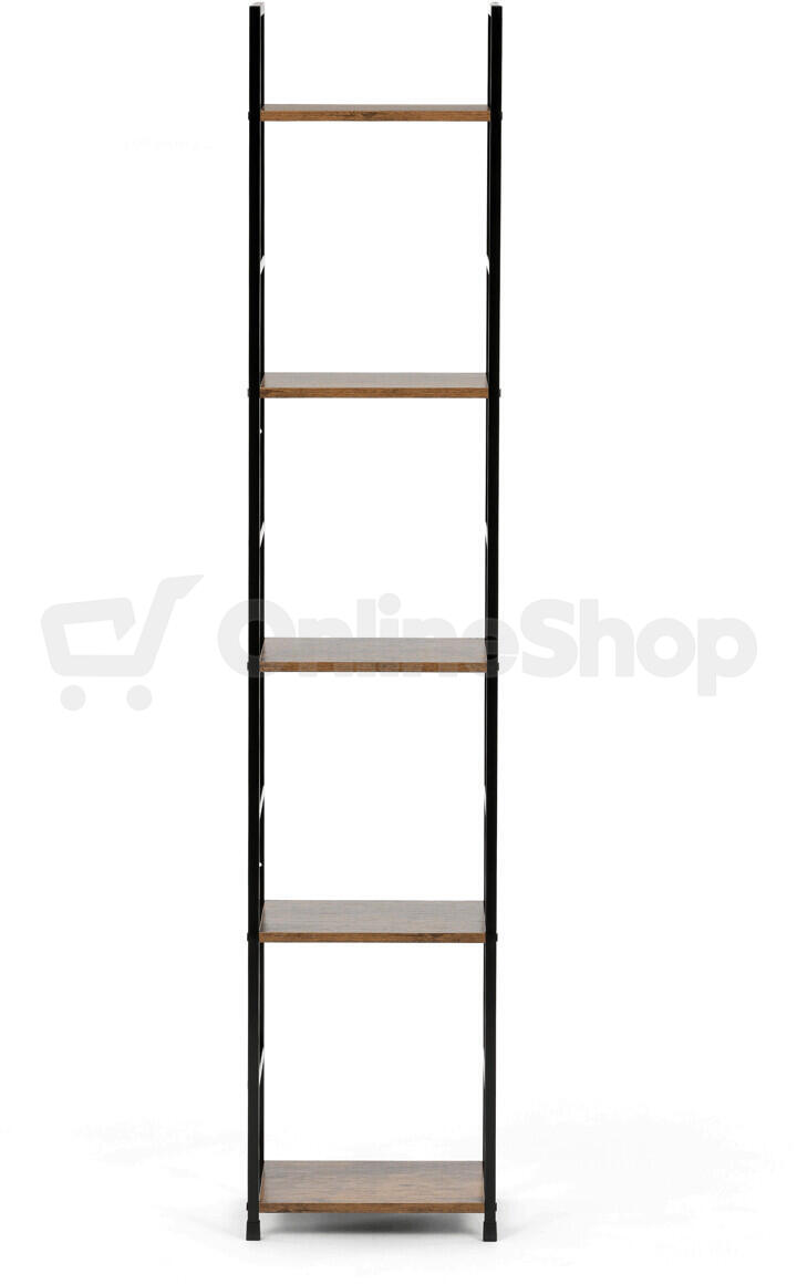 Regál, mdf, hnědá, GD-215 OLW Autronic