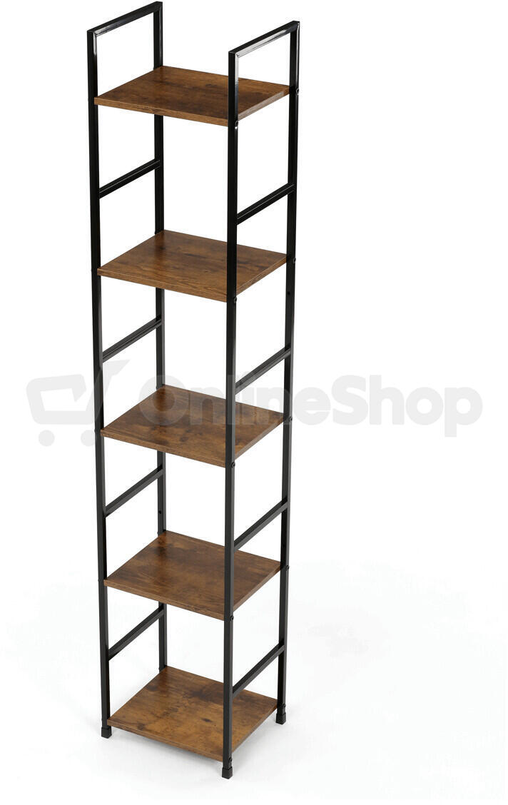 Regál, mdf, hnědá, GD-215 OLW Autronic