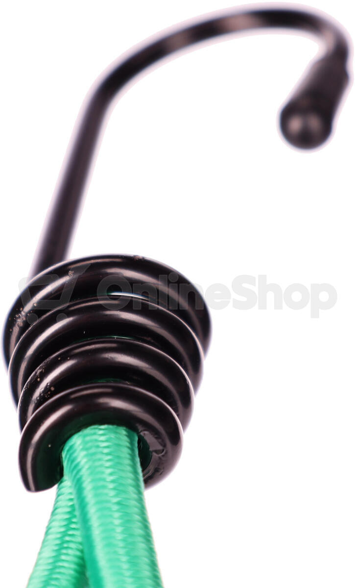 Sada upínacích gum s kovovým hákem CARGO CORD SET 1, 21cm, 12ks SIXTOL