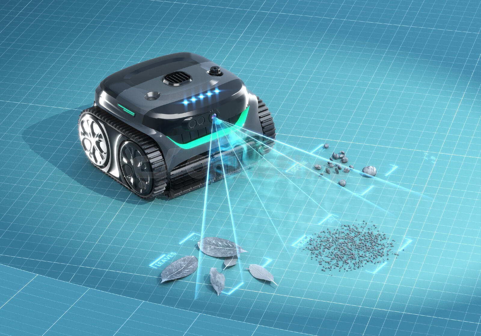 Automatický bazénový vysavač Wybot C2 Pro Vision Wybotics