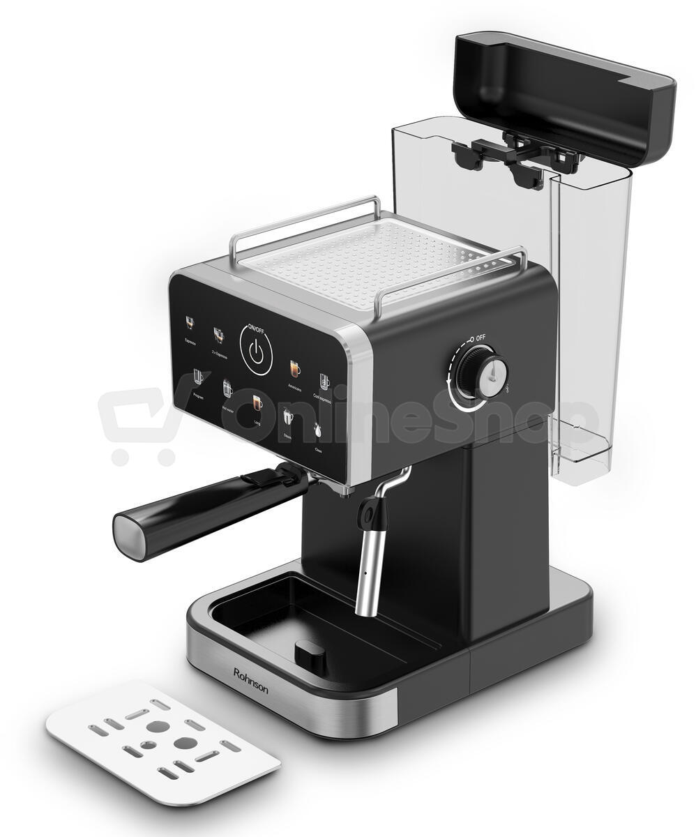 Kávovar Rohnson R-98033B Espresso Hot & Cold, černý