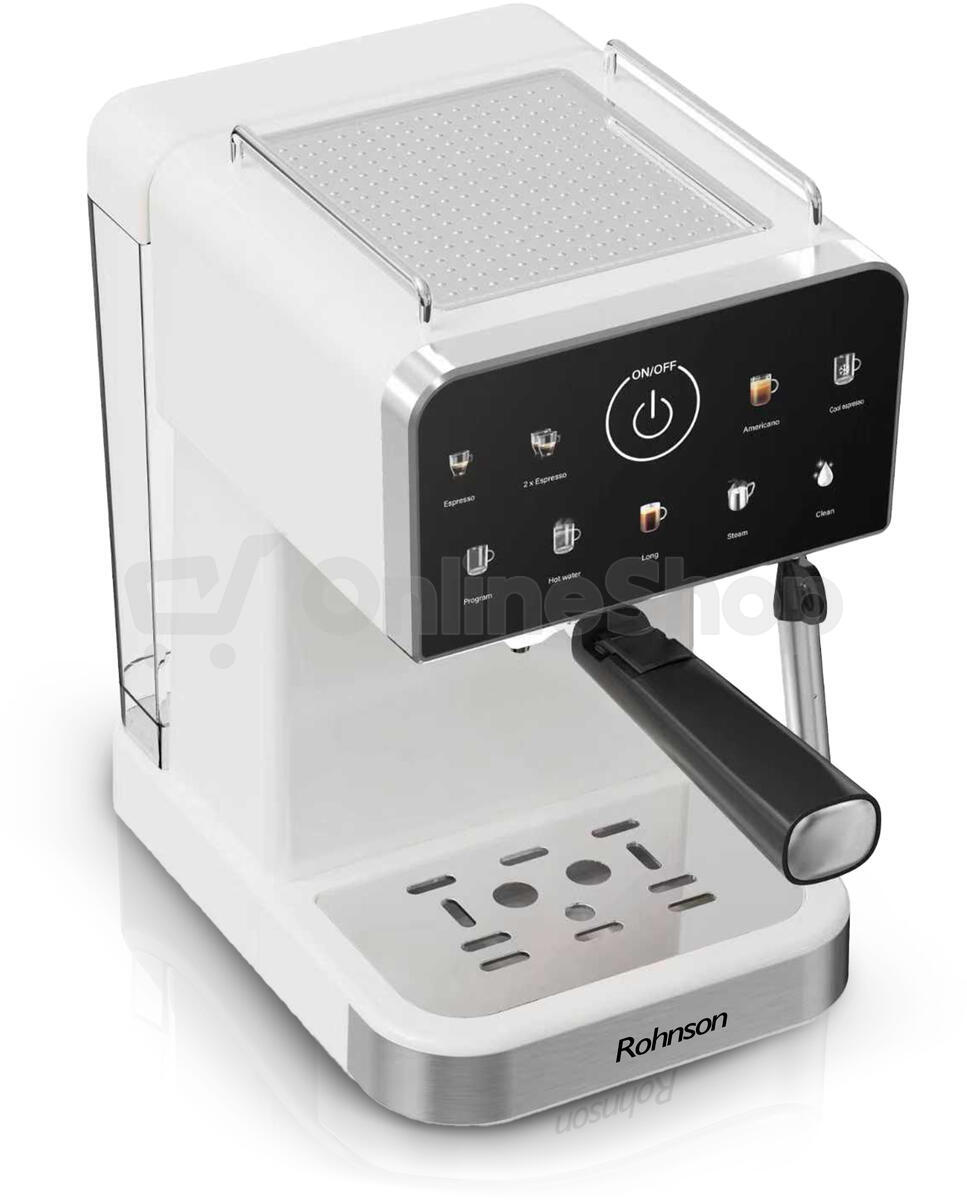Kávovar Rohnson R-98033C Espresso Hot & Cold, krémový