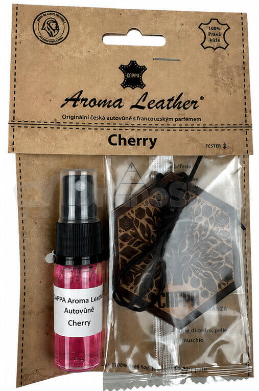 Aroma Leather Autovůně Aroma Leather Tree Cherry Set