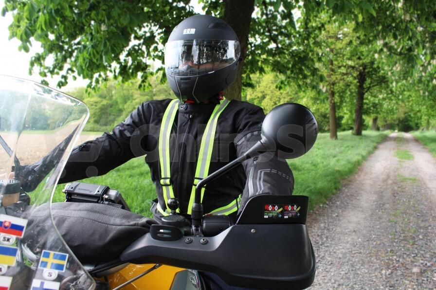 Cappa Racing Popruhy reflexní zelené