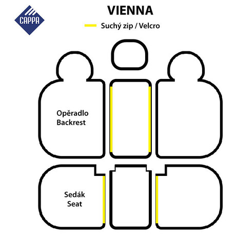 Cappa Autopotahy Perfetto VL&nbsp;Seat Leon černá (foto 4)