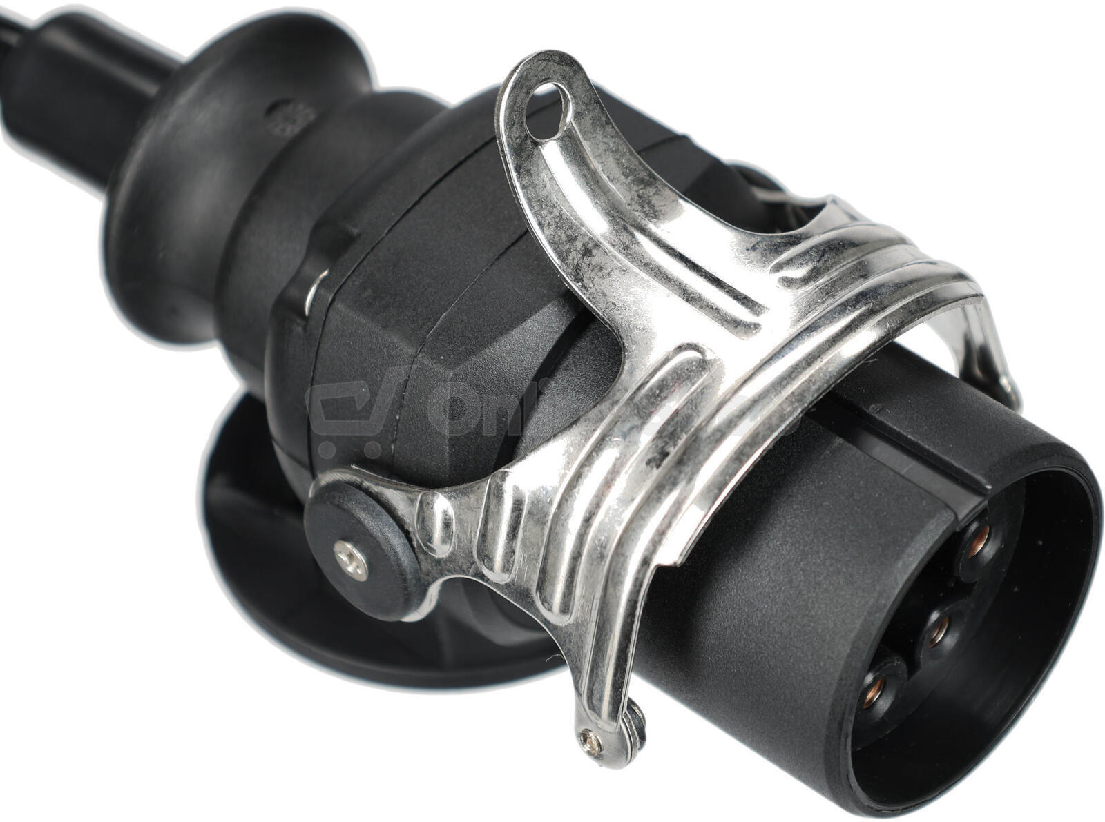 Propojovací spirálový EBS kabel 7pin TRAILER CABLE 14, 24V, 3,5m SIXTOL