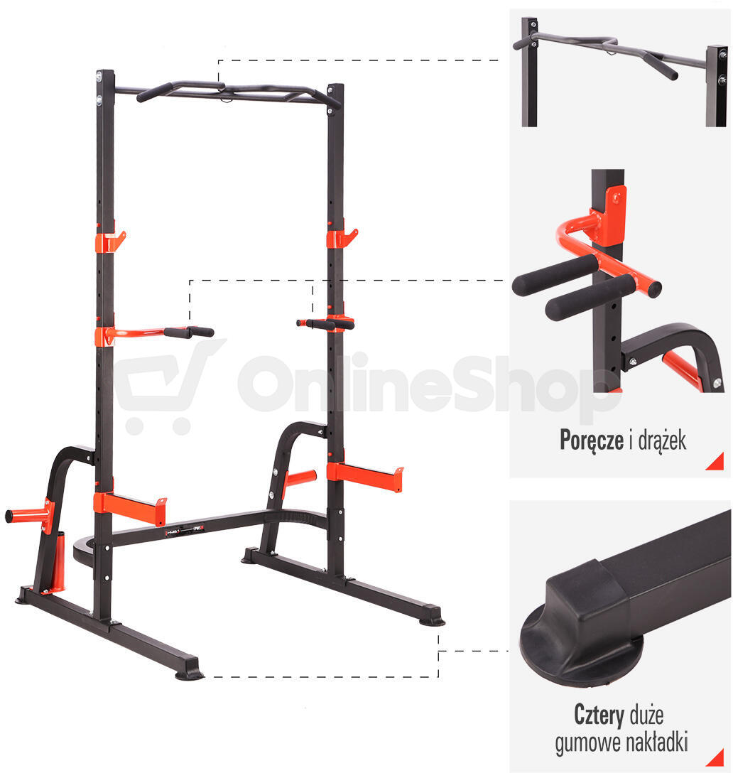 Posilovací stojan HMS Power Rack PWS08
