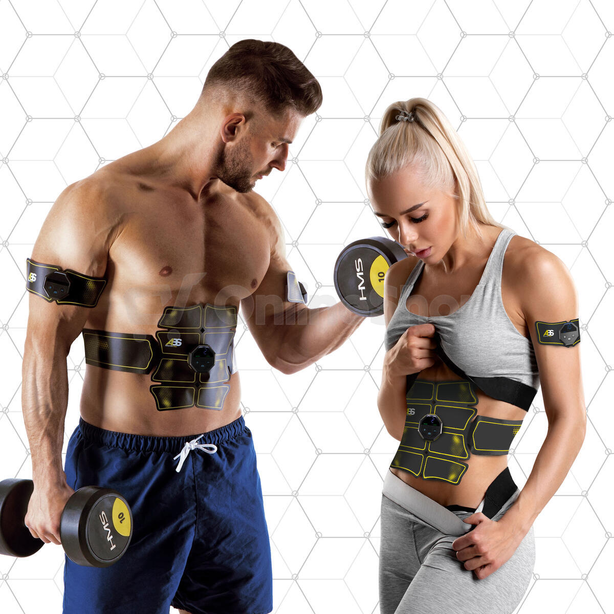 EMS posilovač svalů HMS ABS Master PRO Super