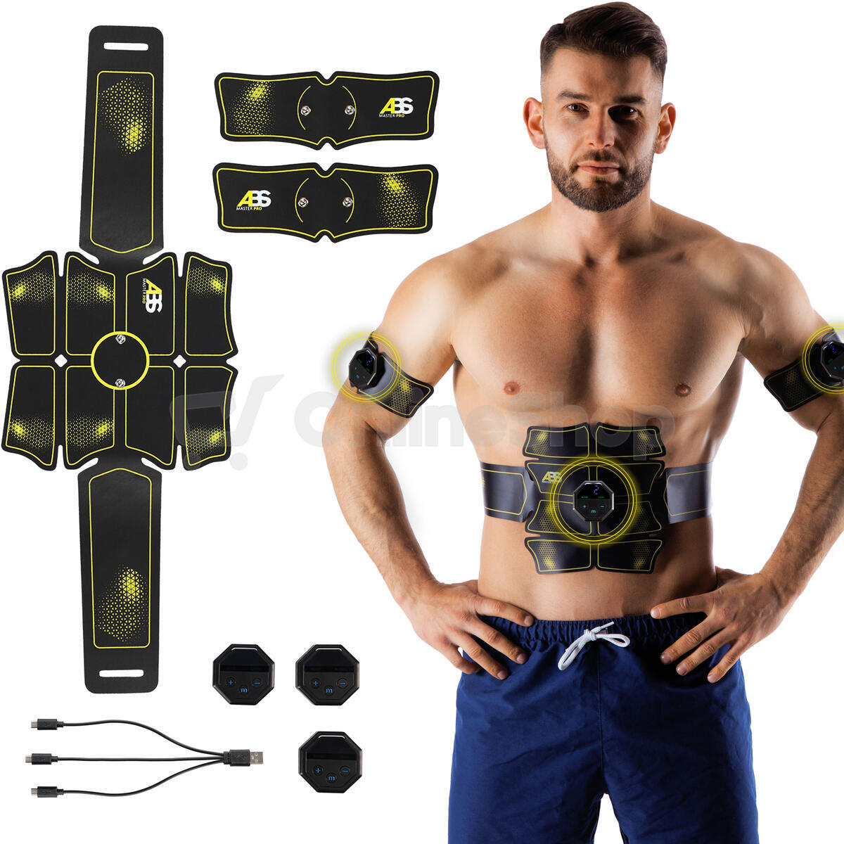 EMS posilovač svalů HMS ABS Master PRO Super