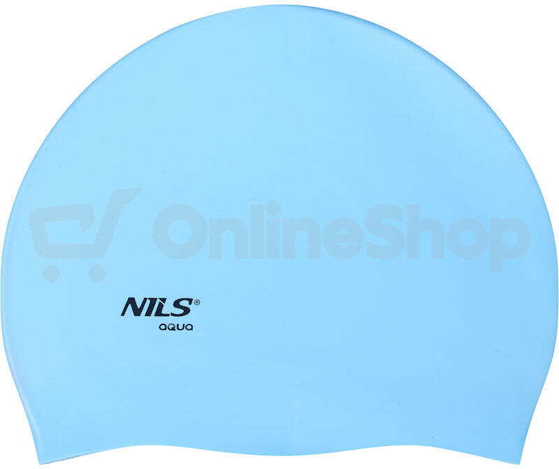 Silikonová čepice NILS Aqua NQC BL01 světlemodrá