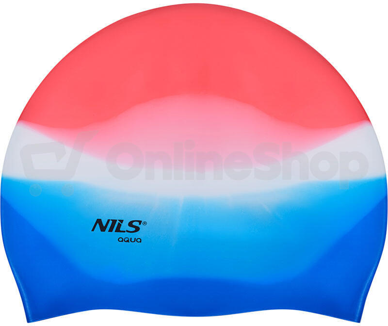 Silikonová čepice NILS Aqua NQC Multicolor M03