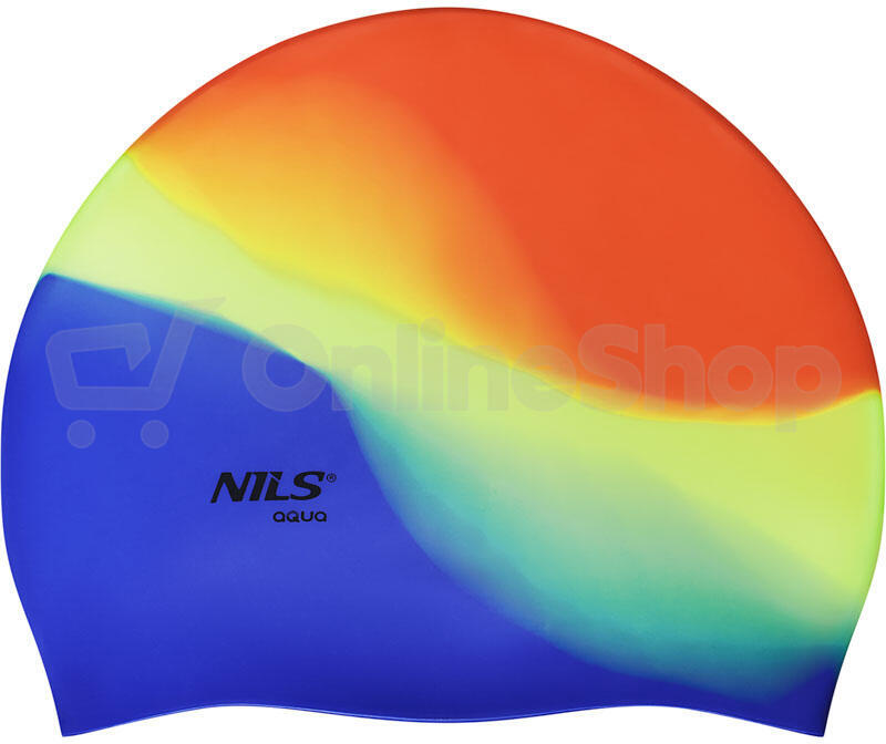 Silikonová čepice NILS Aqua NQC Multicolor M04