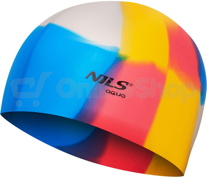 Silikonová čepice NILS Aqua NQC Multicolor M10